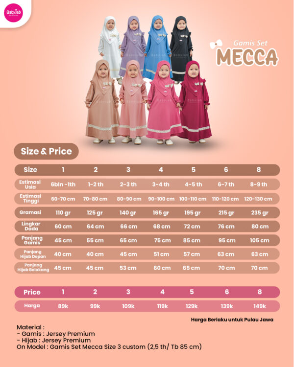 Gamis Set Mecca - Gambar 12