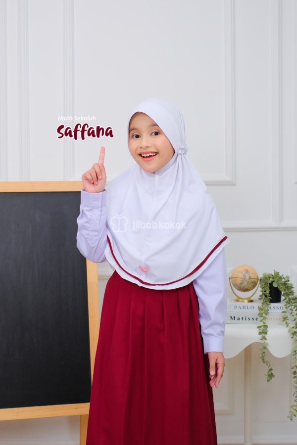 Hijab sekolah saffana