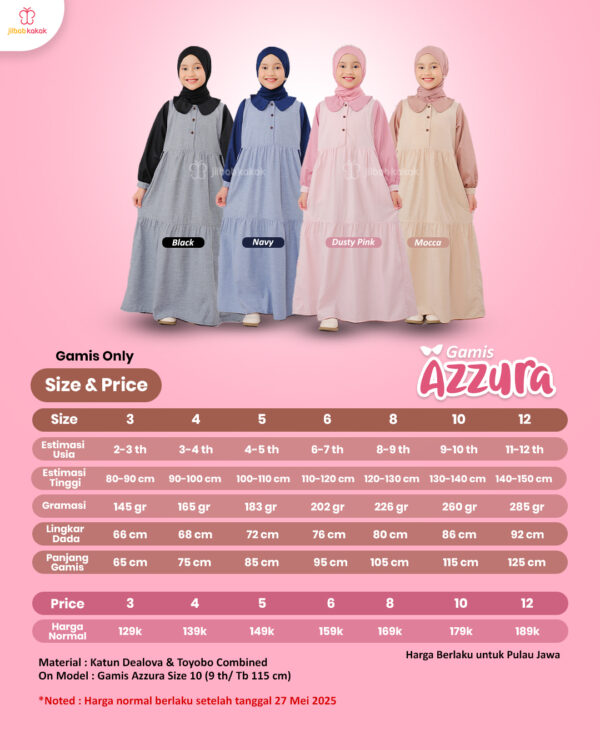 Gamis Azzura - Gambar 10
