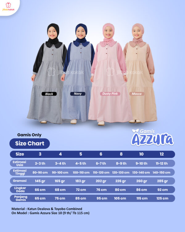 Gamis Azzura - Gambar 9