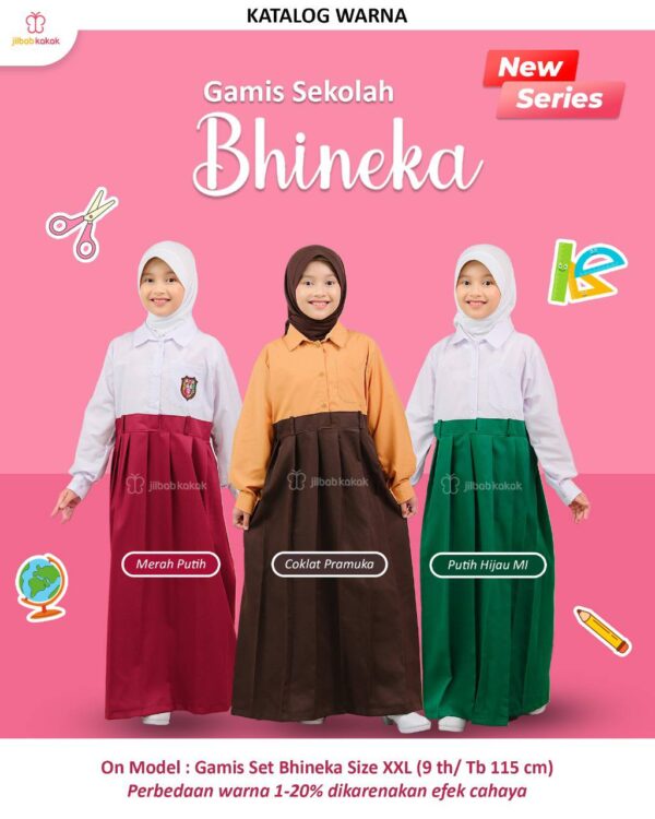 Gamis Sekolah Bhineka - Gambar 9