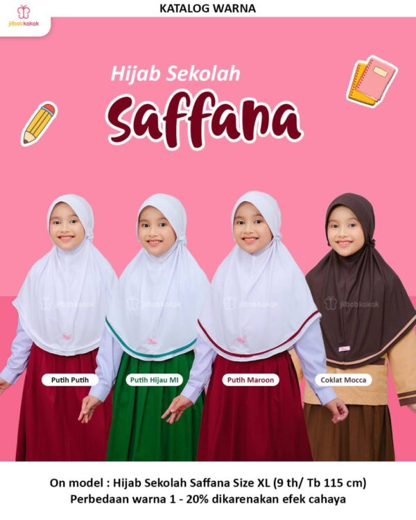 Hijab Sekolah Saffana - Gambar 9