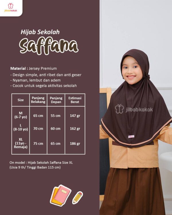 Hijab Sekolah Saffana - Gambar 11