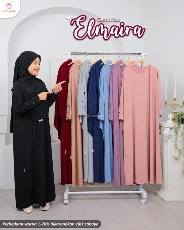 Gamis Set Elmaira - Gambar 9