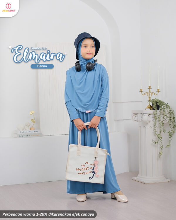 Gamis Set Elmaira - Gambar 3
