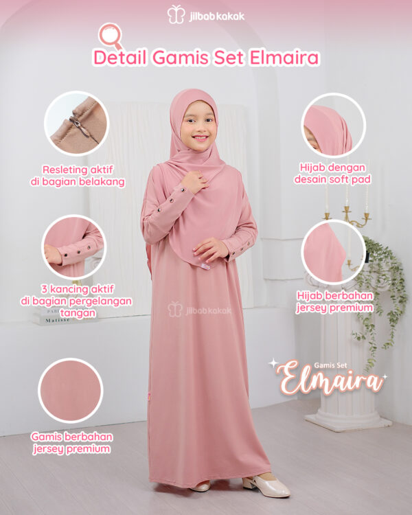 Gamis Set Elmaira - Gambar 11