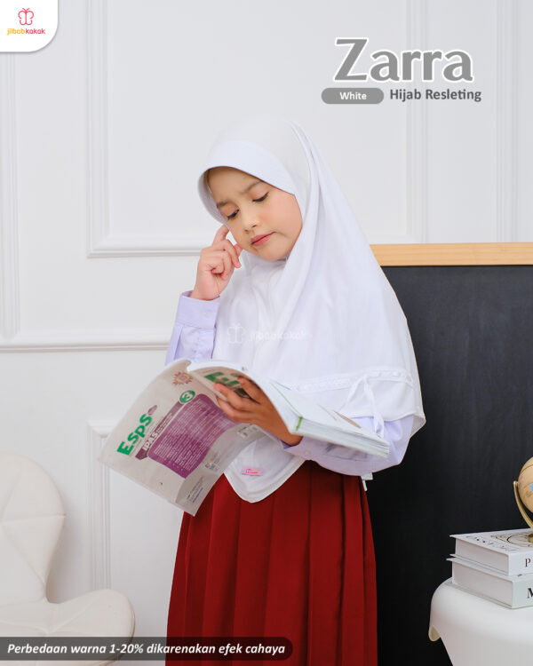 Zarra Hijab Resleting - Gambar 2