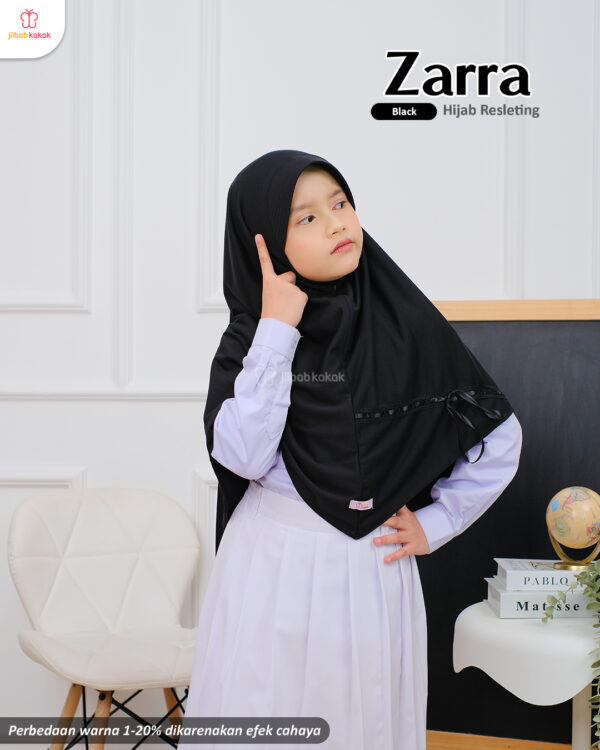 Zarra Hijab Resleting - Gambar 5
