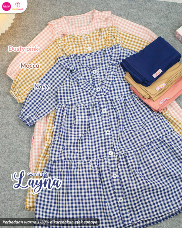 Gamis set Layna - Gambar 9