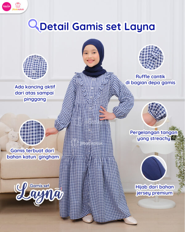 Gamis set Layna - Gambar 11
