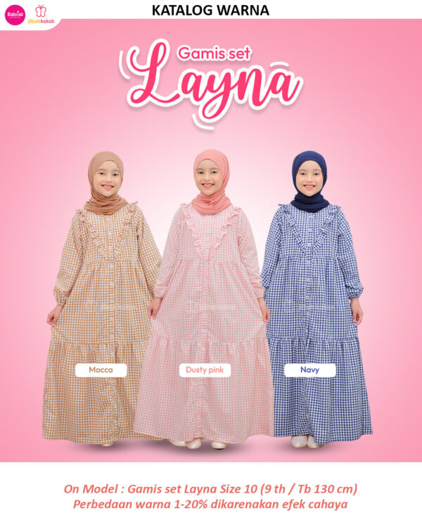 Gamis set Layna - Gambar 12