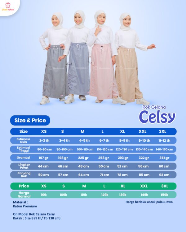 Rok Celana Celsy - Gambar 13