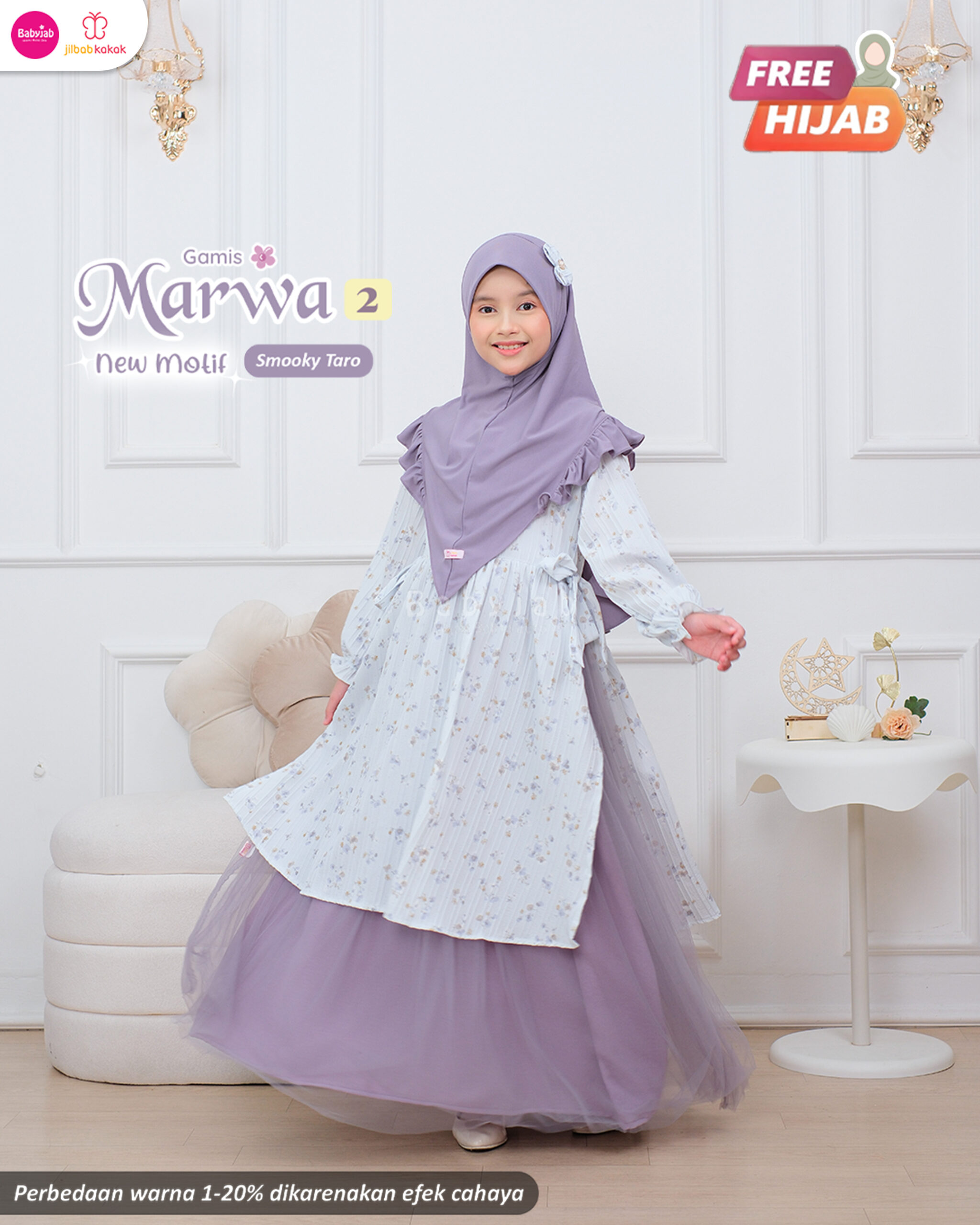 Gamis Marwa 2 (New Motif) - Gambar 3