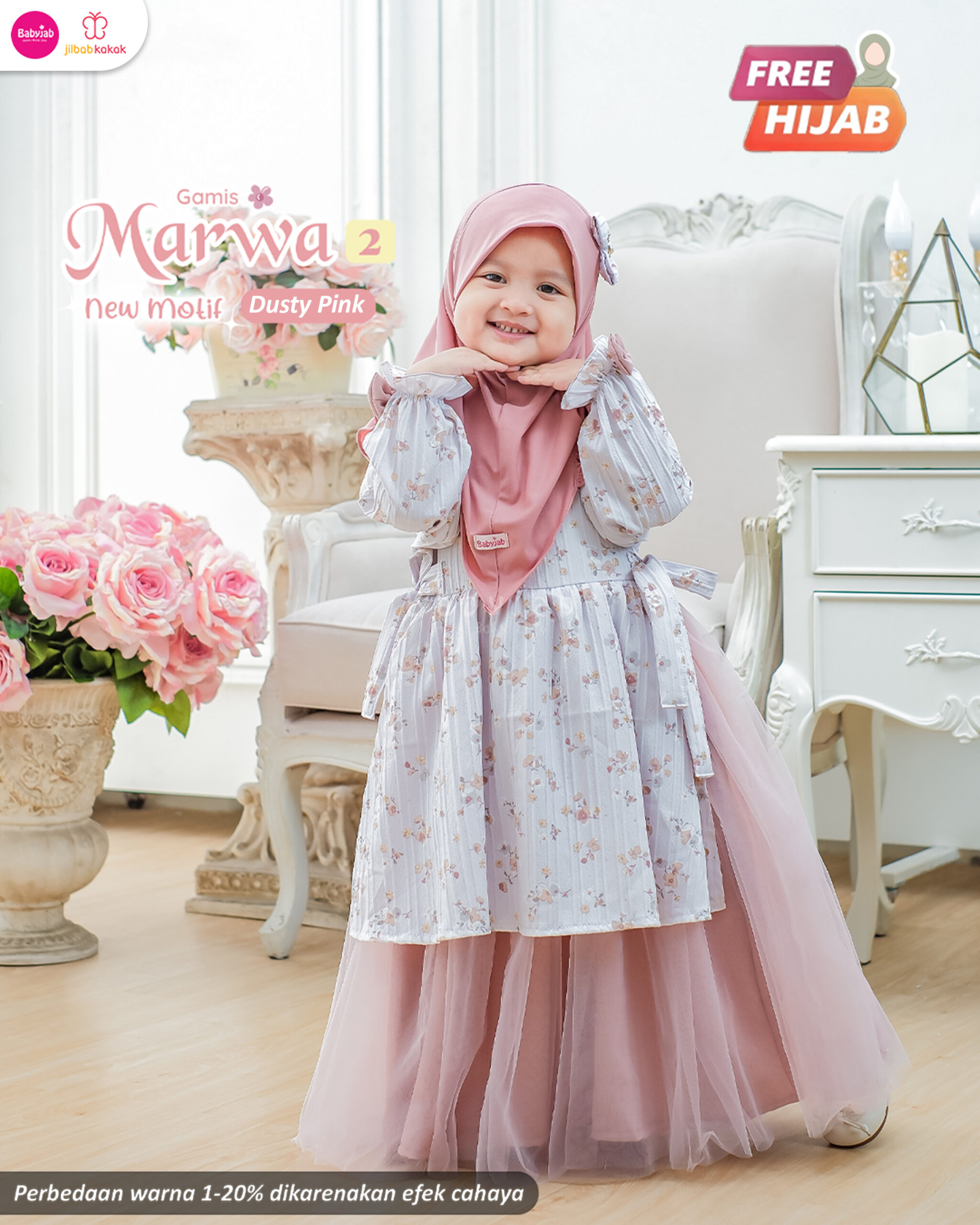 Gamis Marwa 2 (New Motif) - Gambar 6