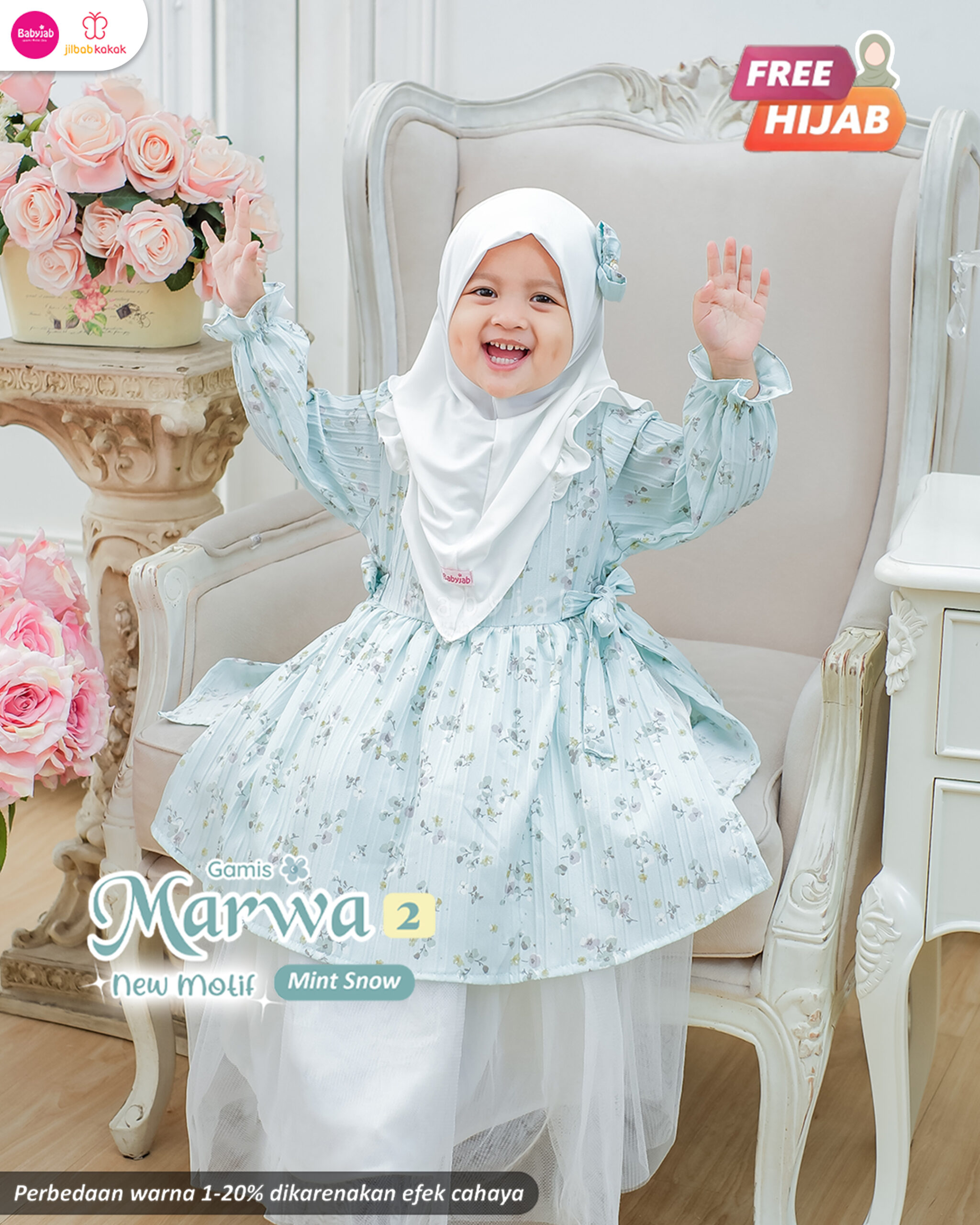 Gamis Marwa 2 (New Motif) - Gambar 8