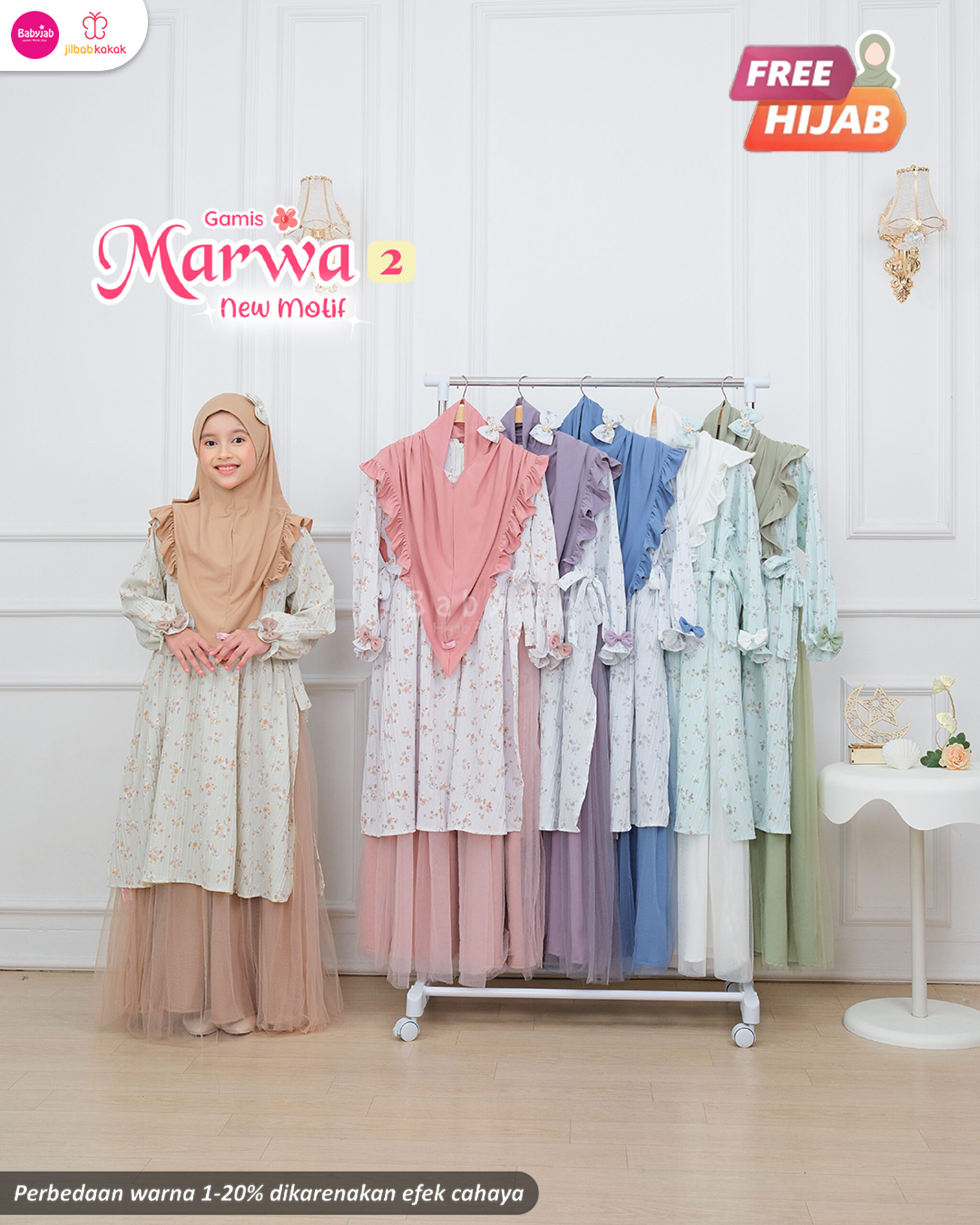 Gamis Marwa 2 (New Motif) - Gambar 10