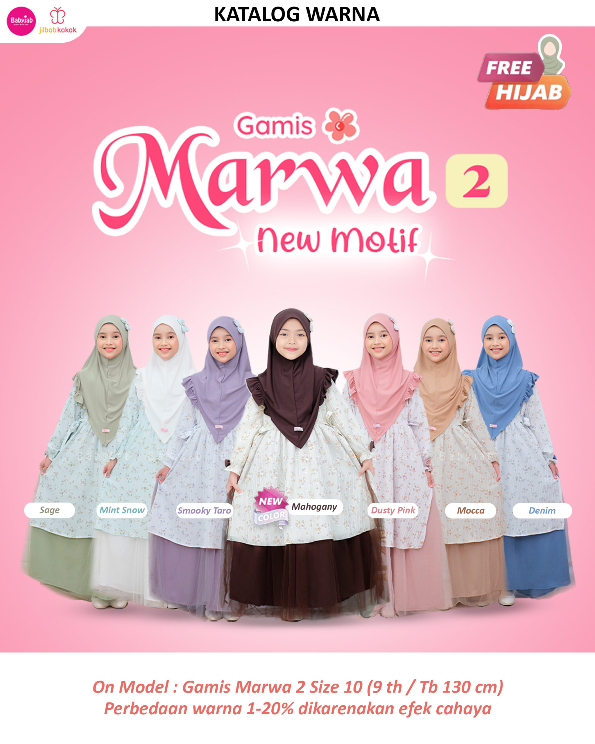 Gamis Marwa 2 (New Motif) - Gambar 12