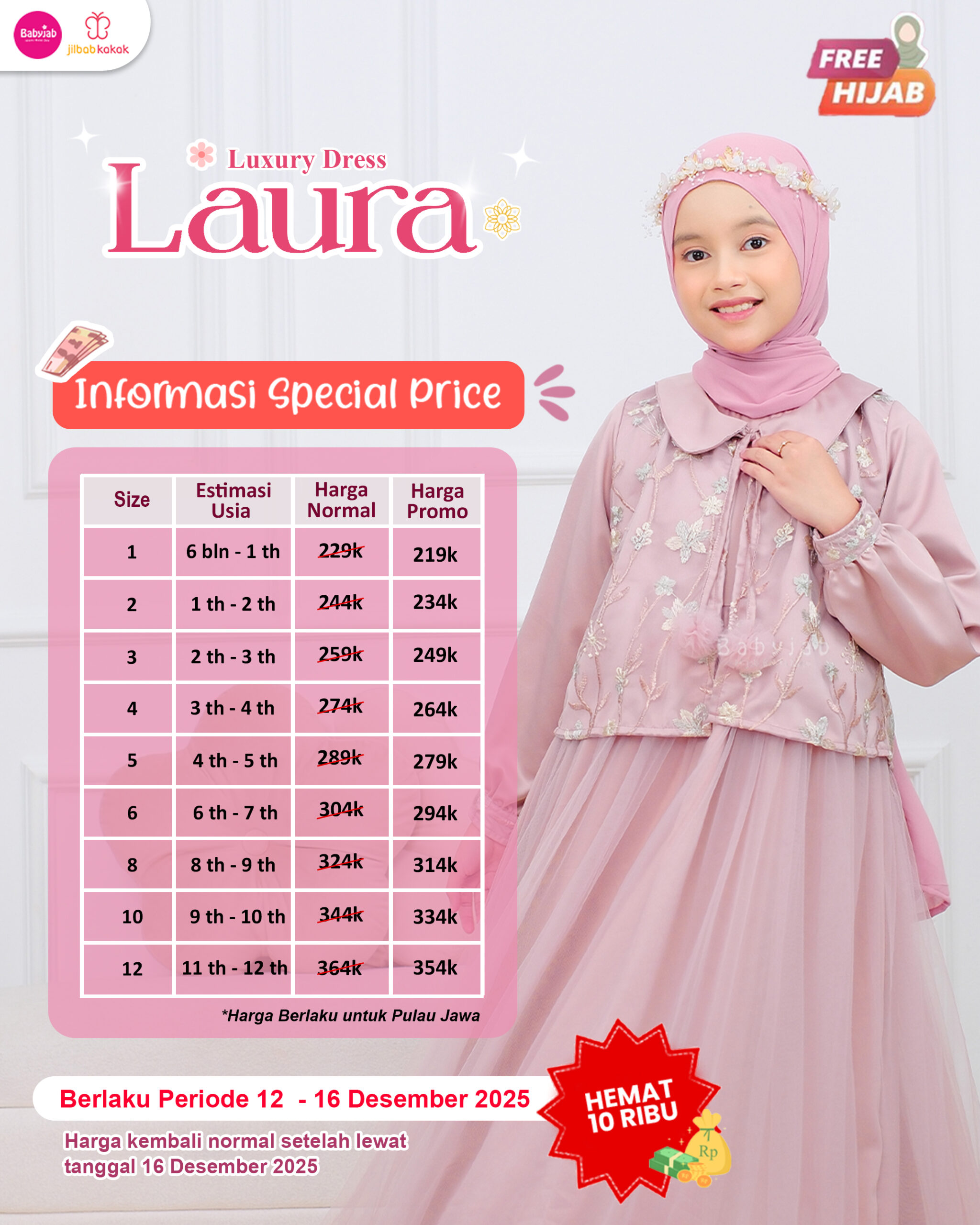 Luxury Dress Launa - Gambar 10