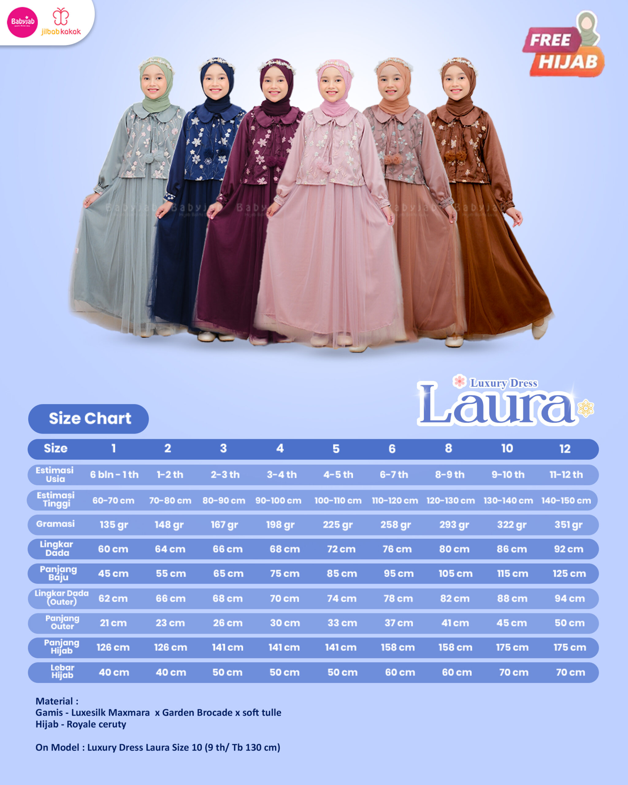 Luxury Dress Launa - Gambar 12
