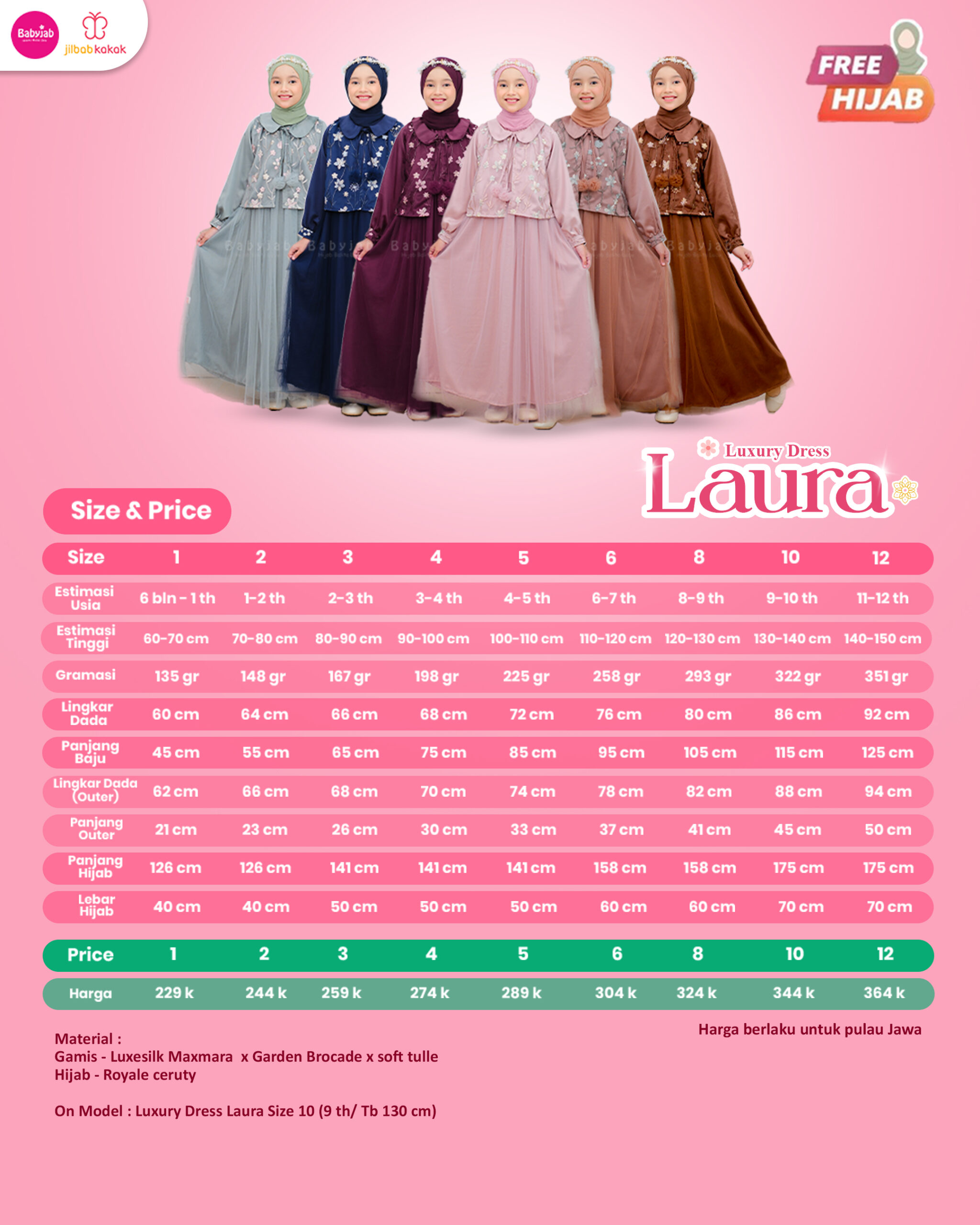 Luxury Dress Launa - Gambar 13