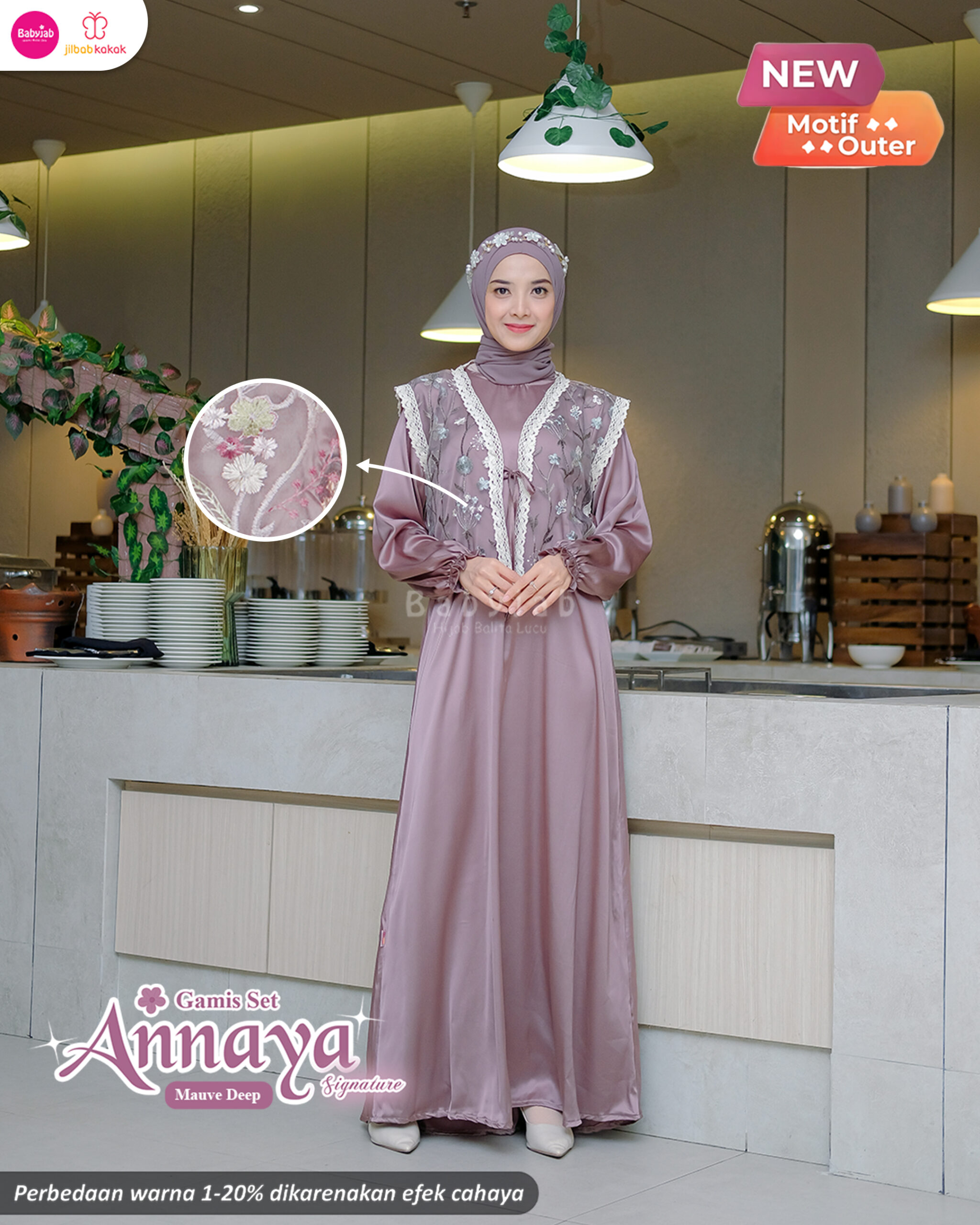 Gamis ANNAYA SIGNATURE (Mom & Kids) - Gambar 13