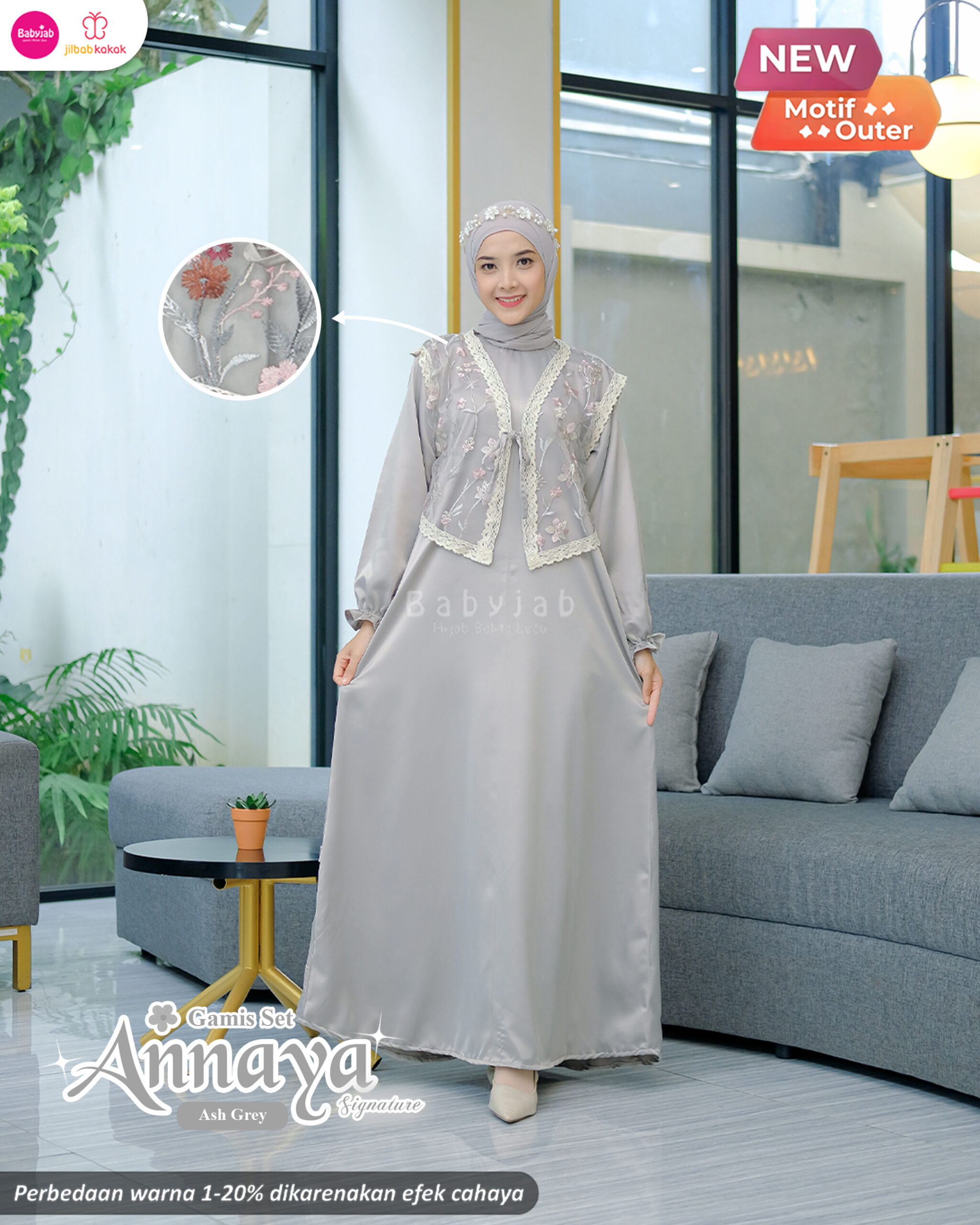 Gamis ANNAYA SIGNATURE (Mom & Kids) - Gambar 16