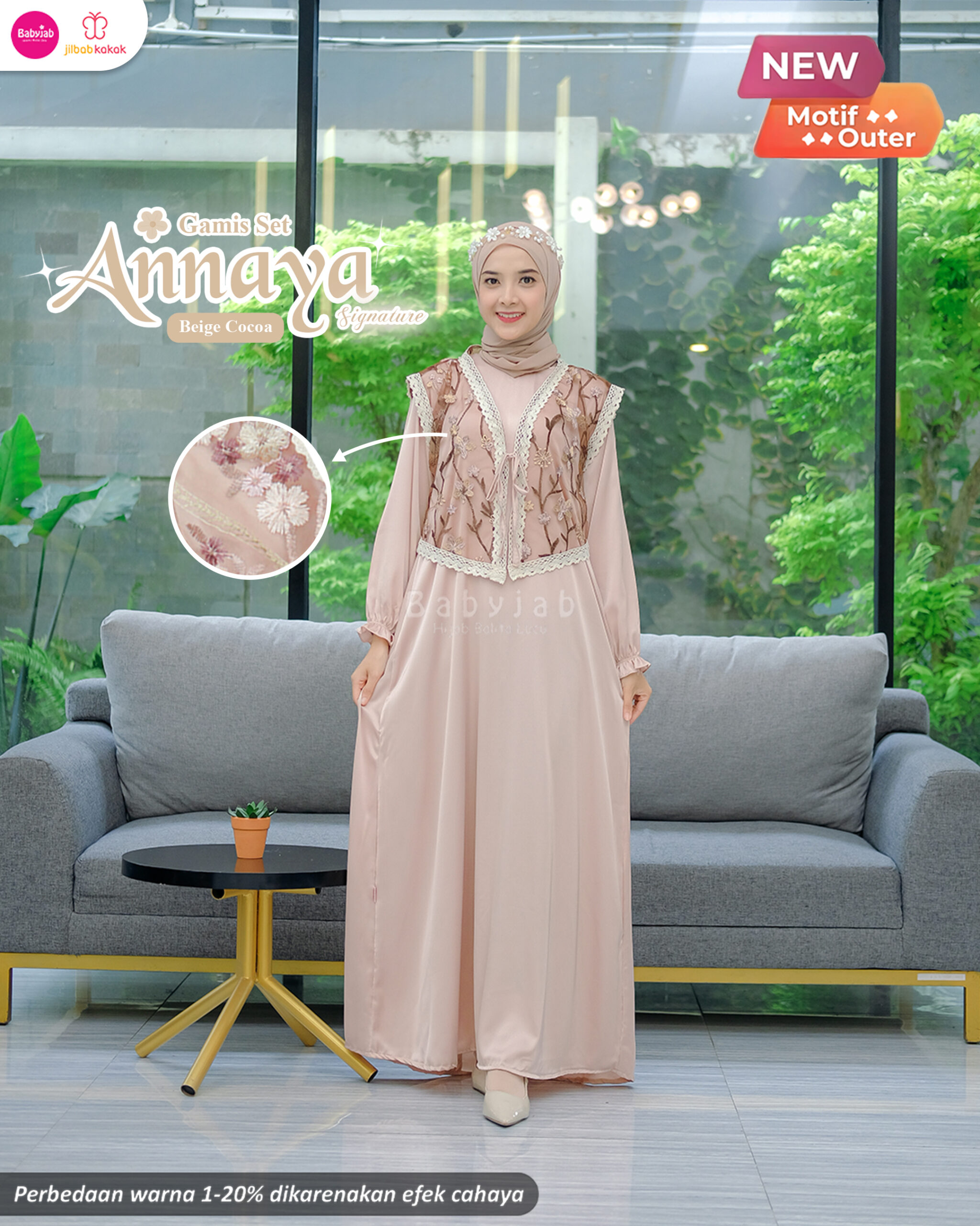 Gamis ANNAYA SIGNATURE (Mom & Kids) - Gambar 19