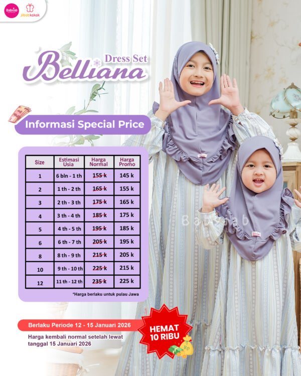 BELLIANA Dress (Set) - Babyjab Official