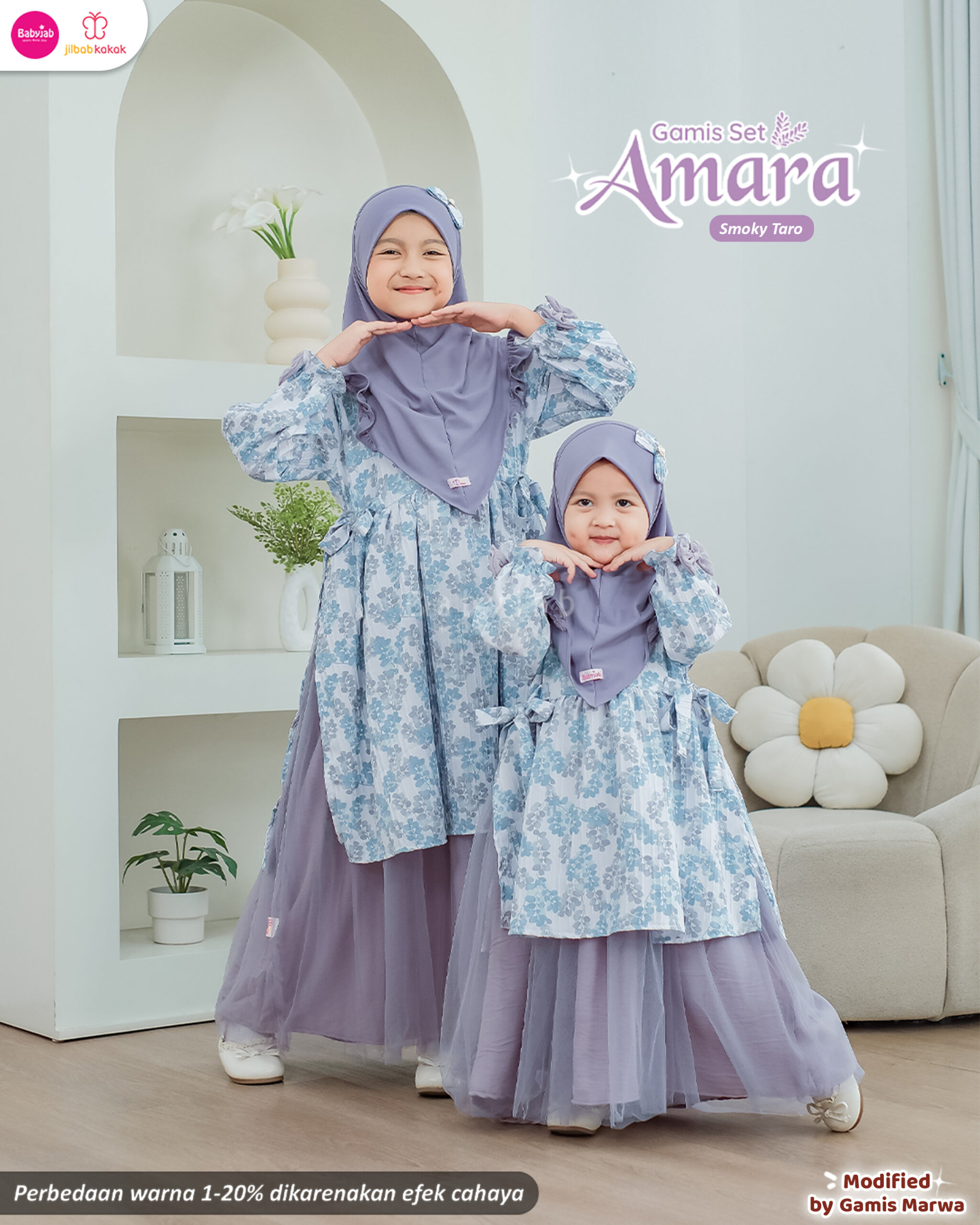 Gamis Set Amara - Gambar 2
