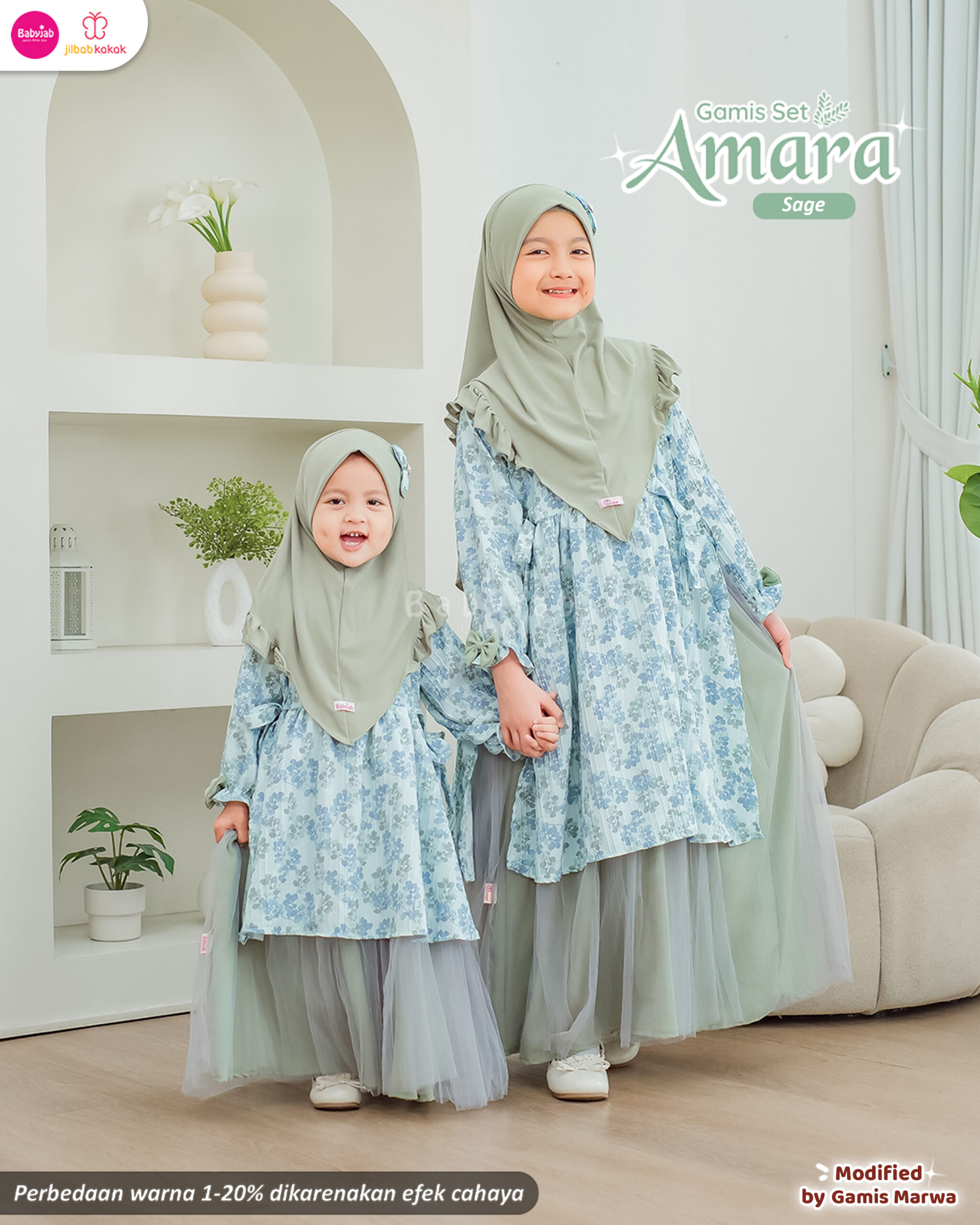Gamis Set Amara - Gambar 4
