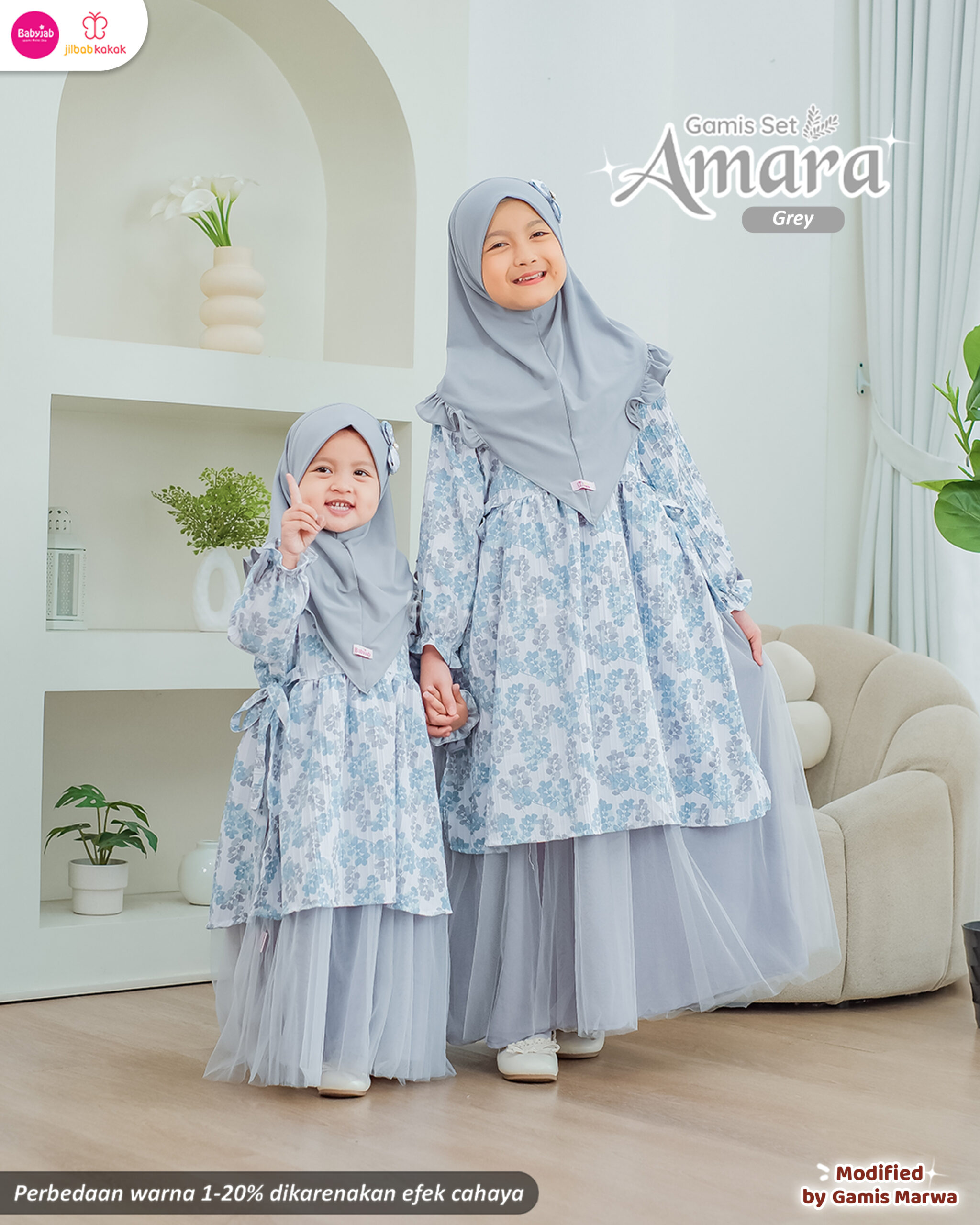 Gamis Set Amara - Gambar 5