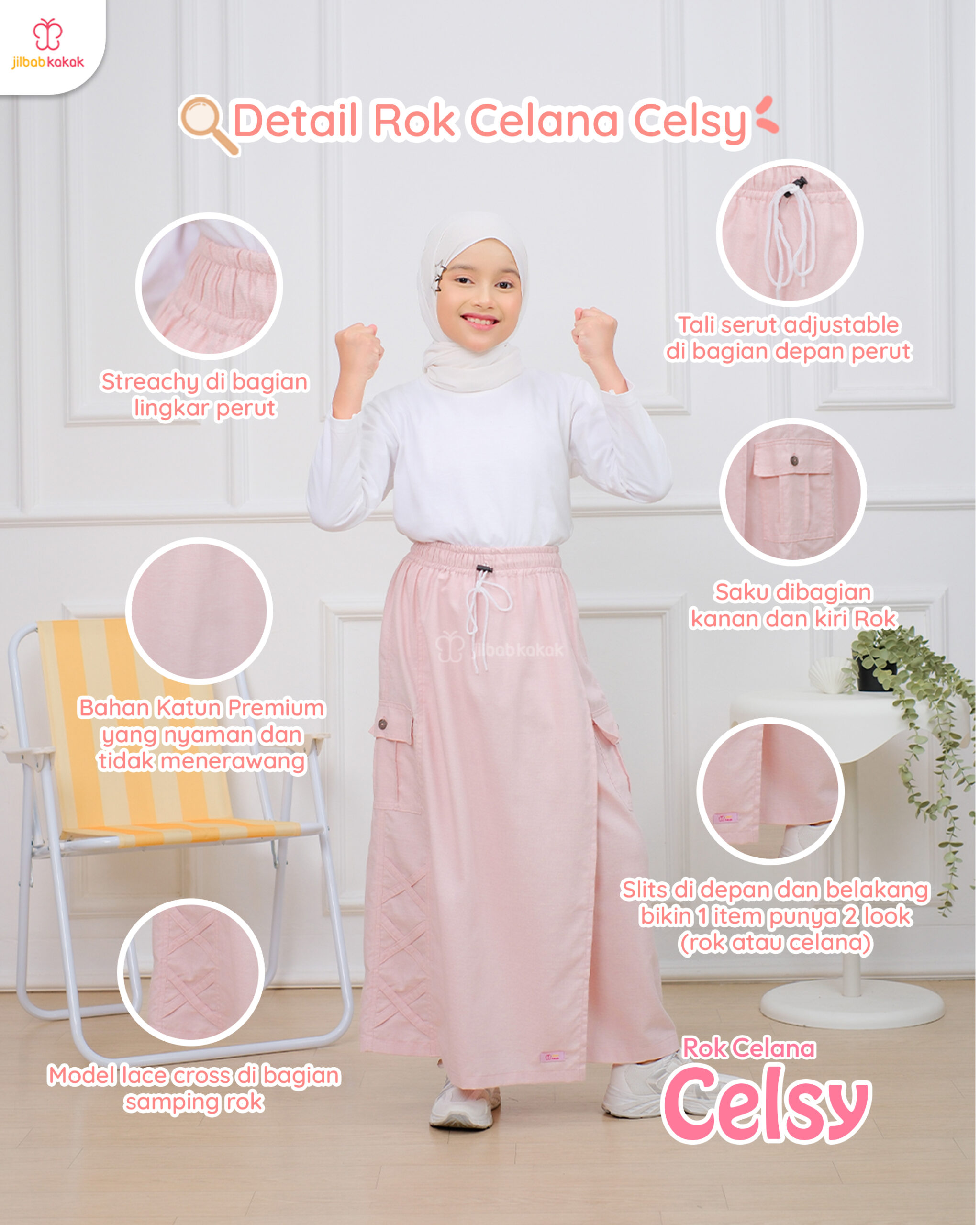 Rok Celana Celsy (Mom & Kids) - Gambar 20