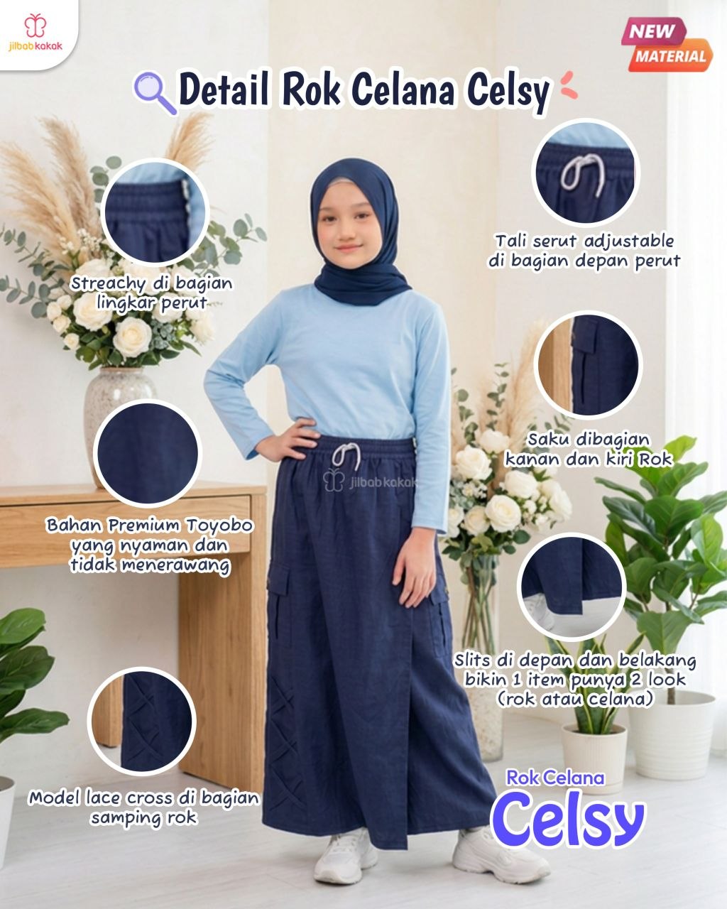 Rok Celana Celsy - Gambar 10
