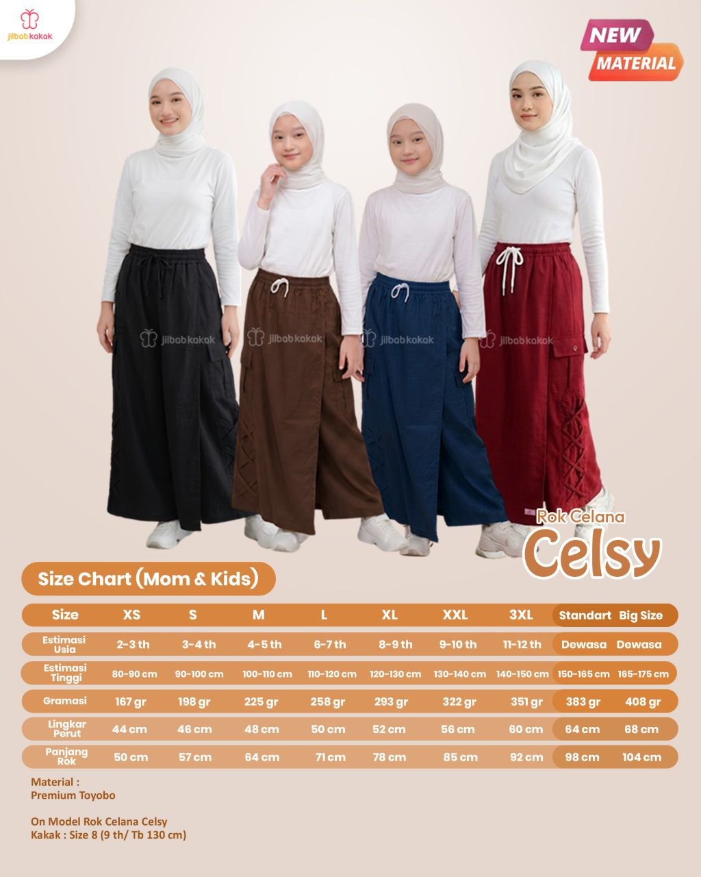 Rok Celana Celsy - Gambar 13